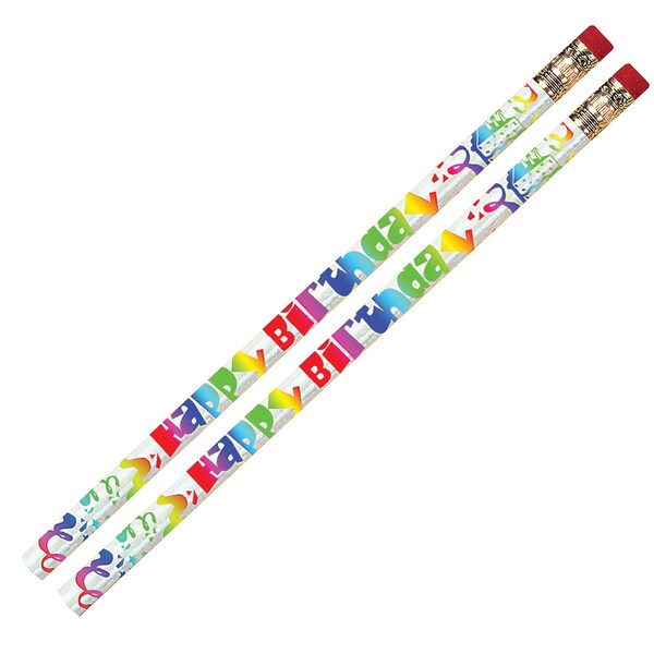 Musgrave Pencil Co Happy Birthday Fiesta Pencil, PK144, 144PK 1361 - main